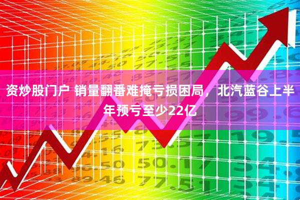资炒股门户 销量翻番难掩亏损困局，北汽蓝谷上半年预亏至少22亿