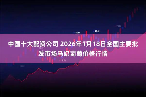 中国十大配资公司 2026年1月18日全国主要批发市场马奶葡萄价格行情