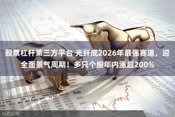 股票杠杆第三方平台 光纤成2026年最强赛道，迎全面景气周期！多只个股年内涨超200%